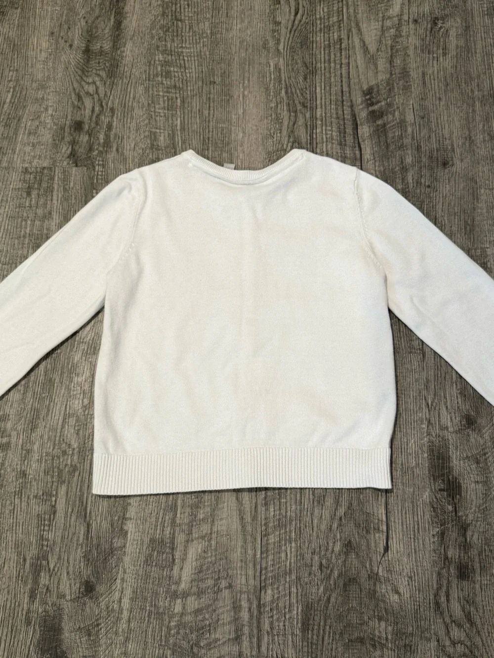 2 / $12 - Children’s Place white long sleeve button up cardigan